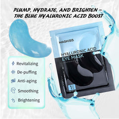 Maskiss single pair opened to reveal gel patches and ready-to-use convenience