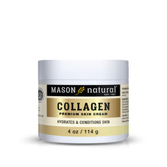 MASON NATURAL front jar showing product and clear labeling for easy identification and use