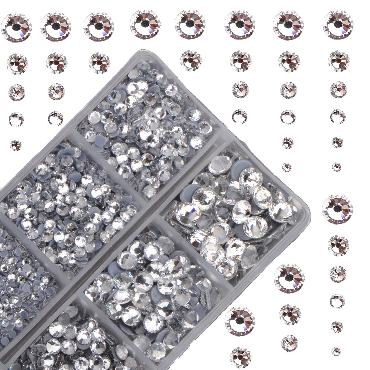 MASSIVE BEADS front packaging showing clear crystals and quantity benefit