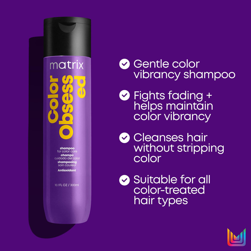 MATRIX shampoo lather texture illustrating gentle clarifying and shine