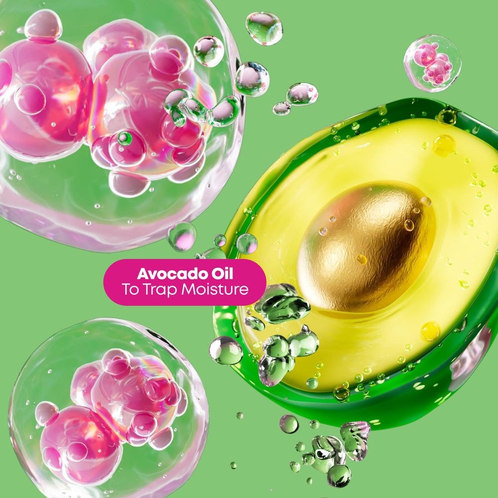 MATRIX applied to dry hair showing smooth, shiny finish benefit