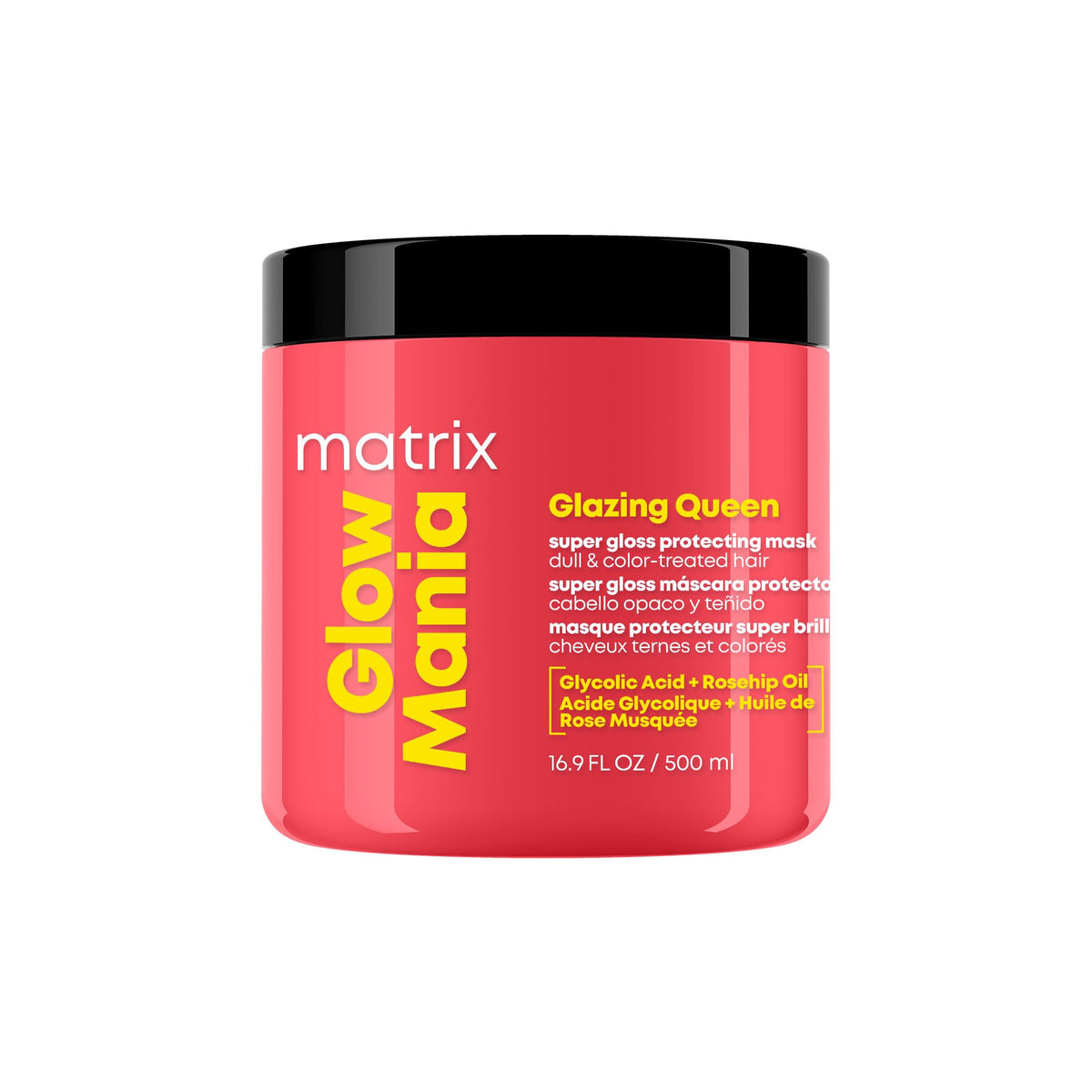 MATRIX Glazing Queen jar front view showing product branding and gloss benefit