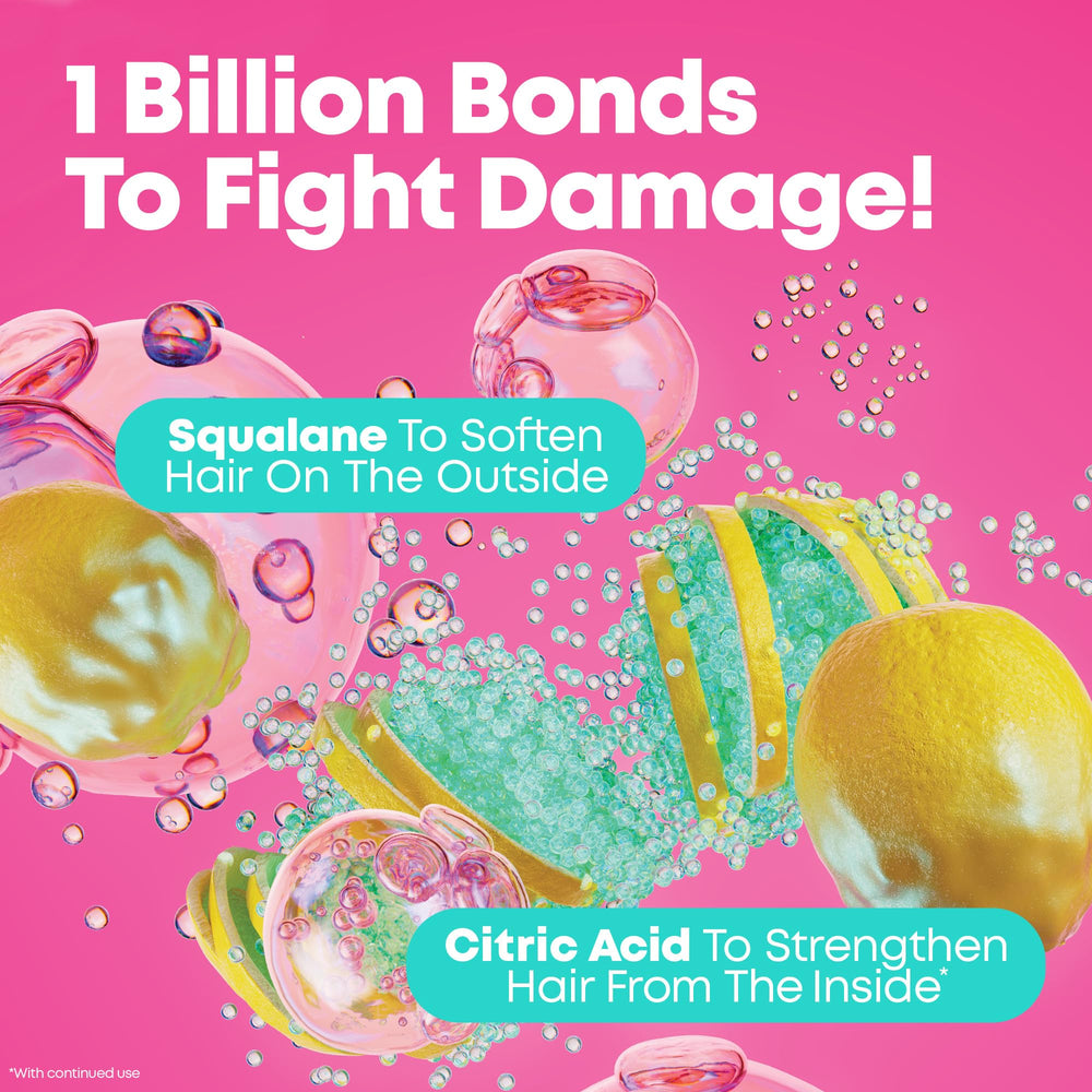 MATRIX lather on hair in salon showing improved manageability benefit
