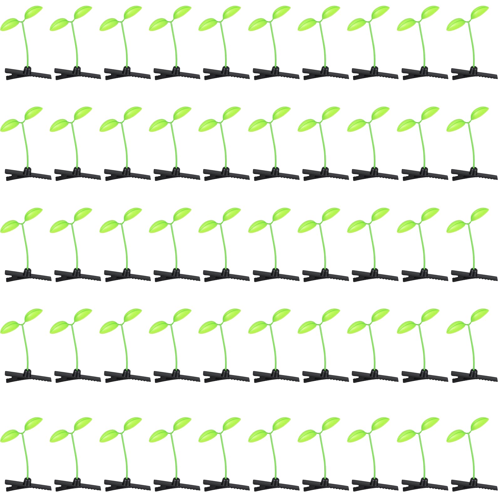 Matwsec front packaging showing 50 green sprout clips and quick benefit