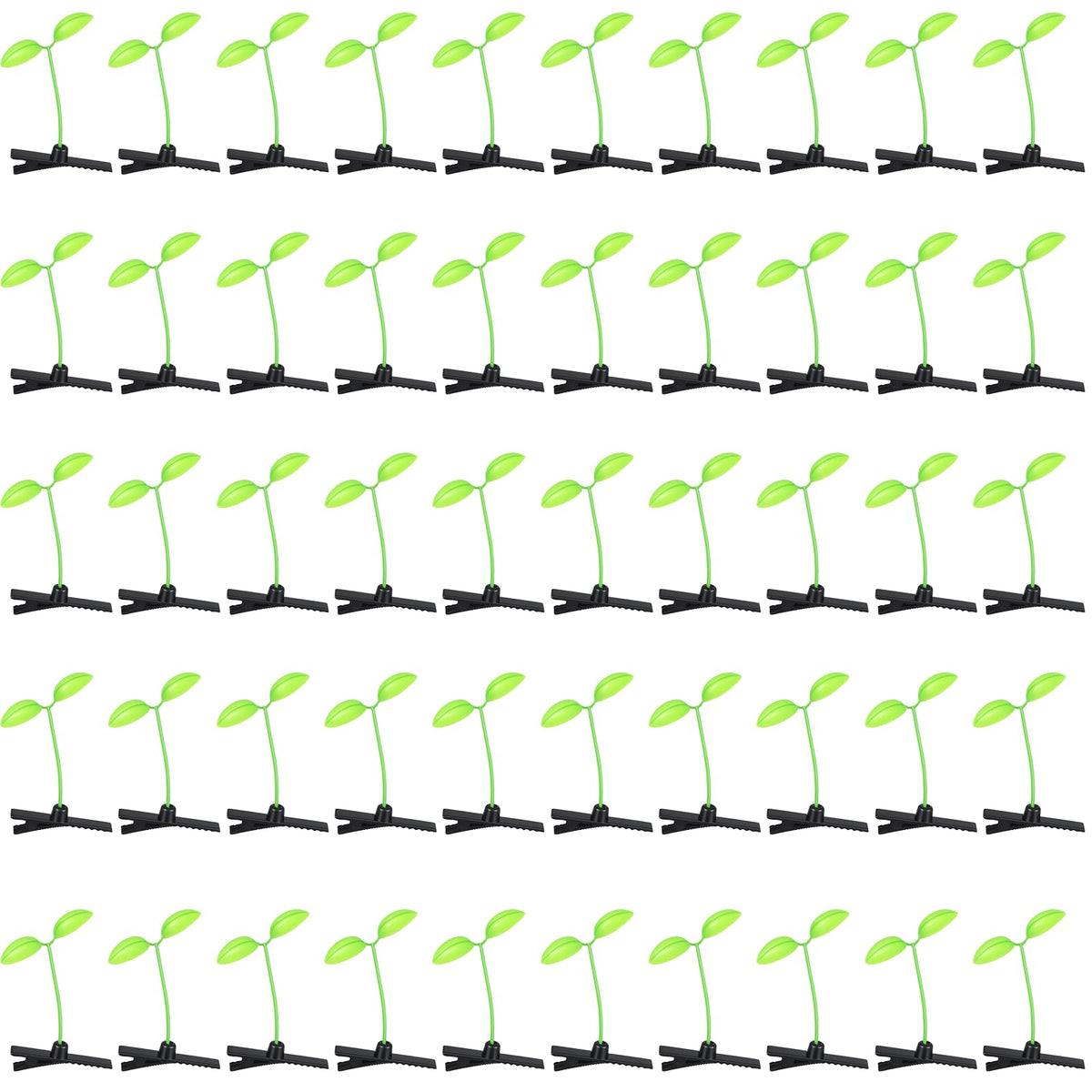 Matwsec front packaging showing 50 green sprout clips and quick benefit