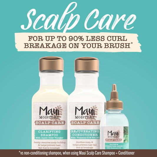 Maui Moisture creamy conditioner texture pouring for lightweight hydration