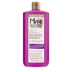 Maui Moisture front bottle showing product and benefits