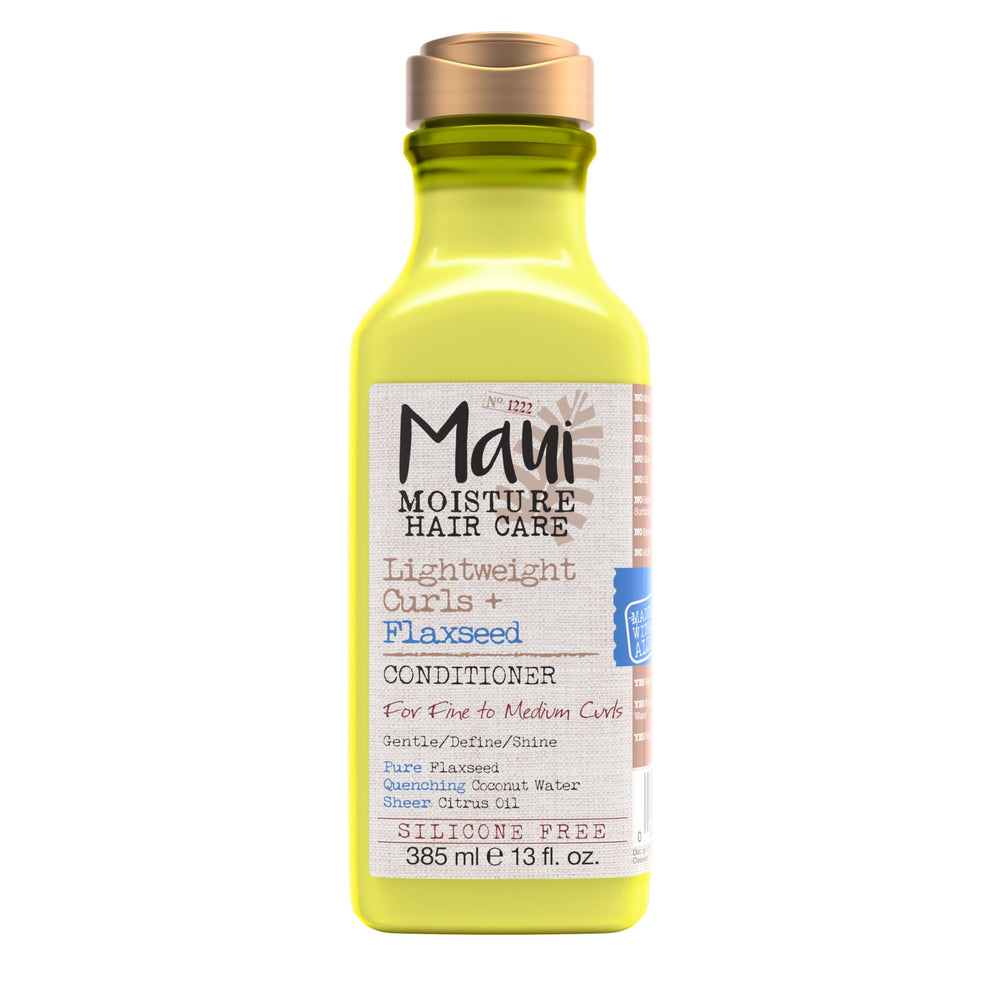 Maui Moisture front bottle showing product and 13 fl oz label for clear identification and trust