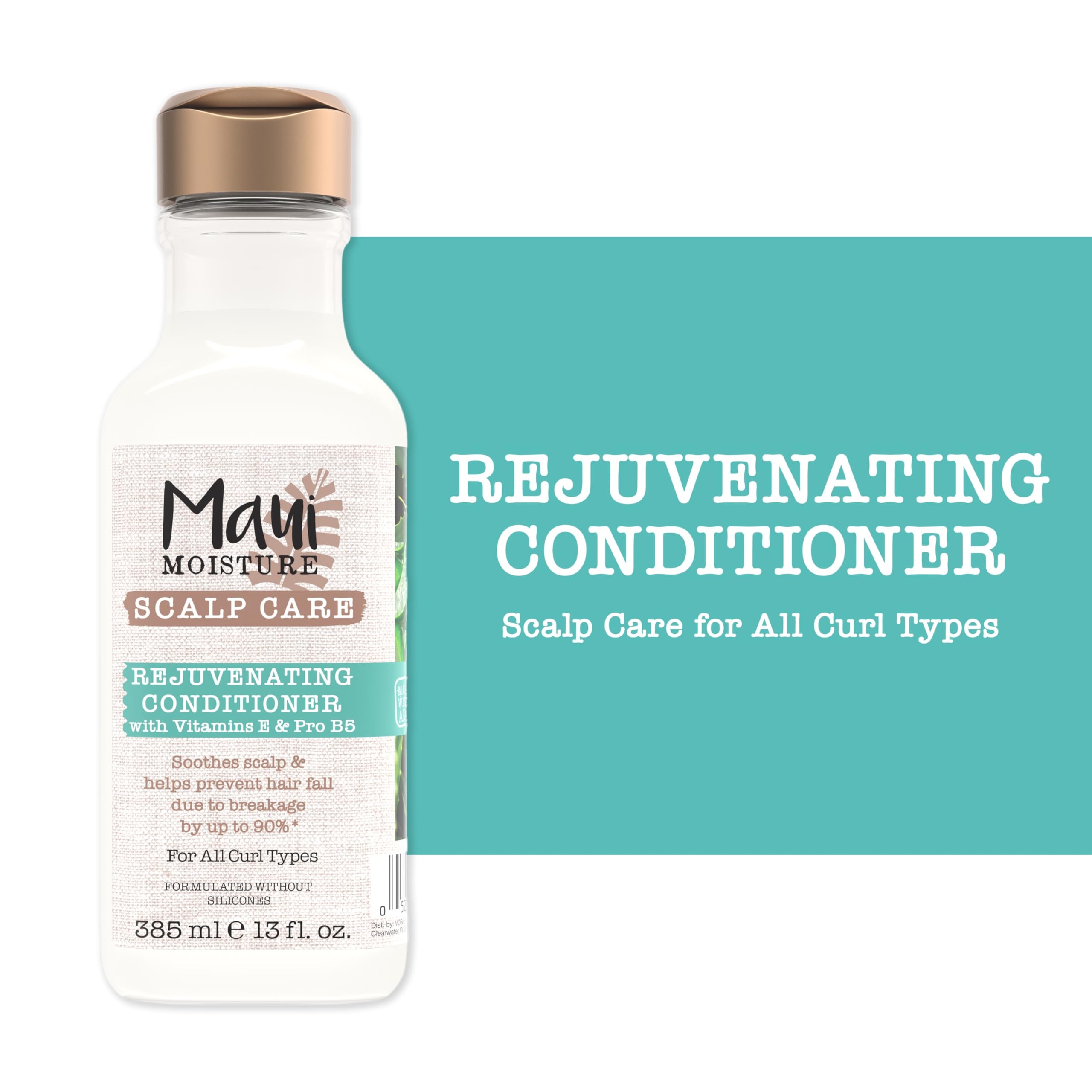 Maui Moisture in bathroom routine setting demonstrating refreshing use