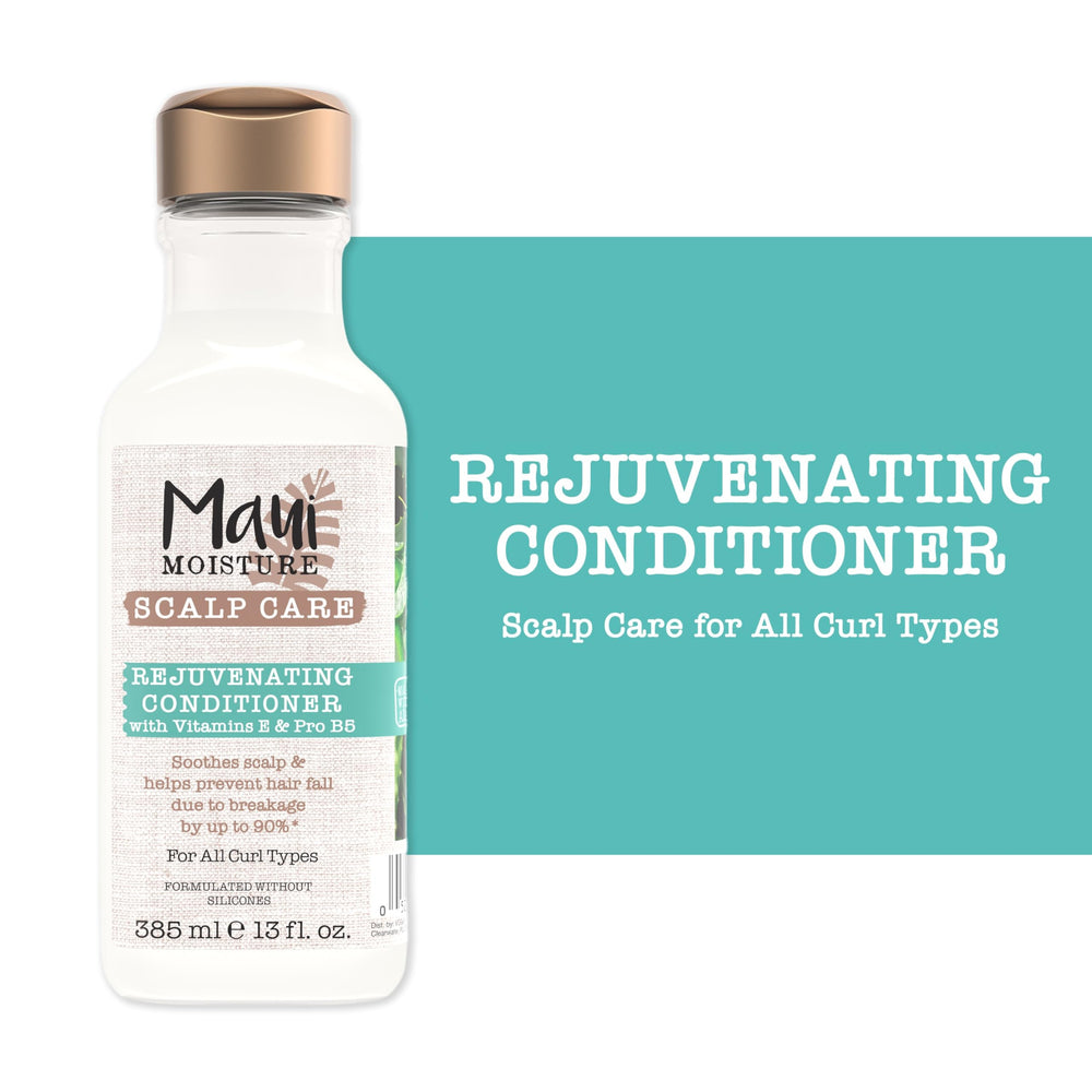 Maui Moisture in bathroom routine setting demonstrating refreshing use