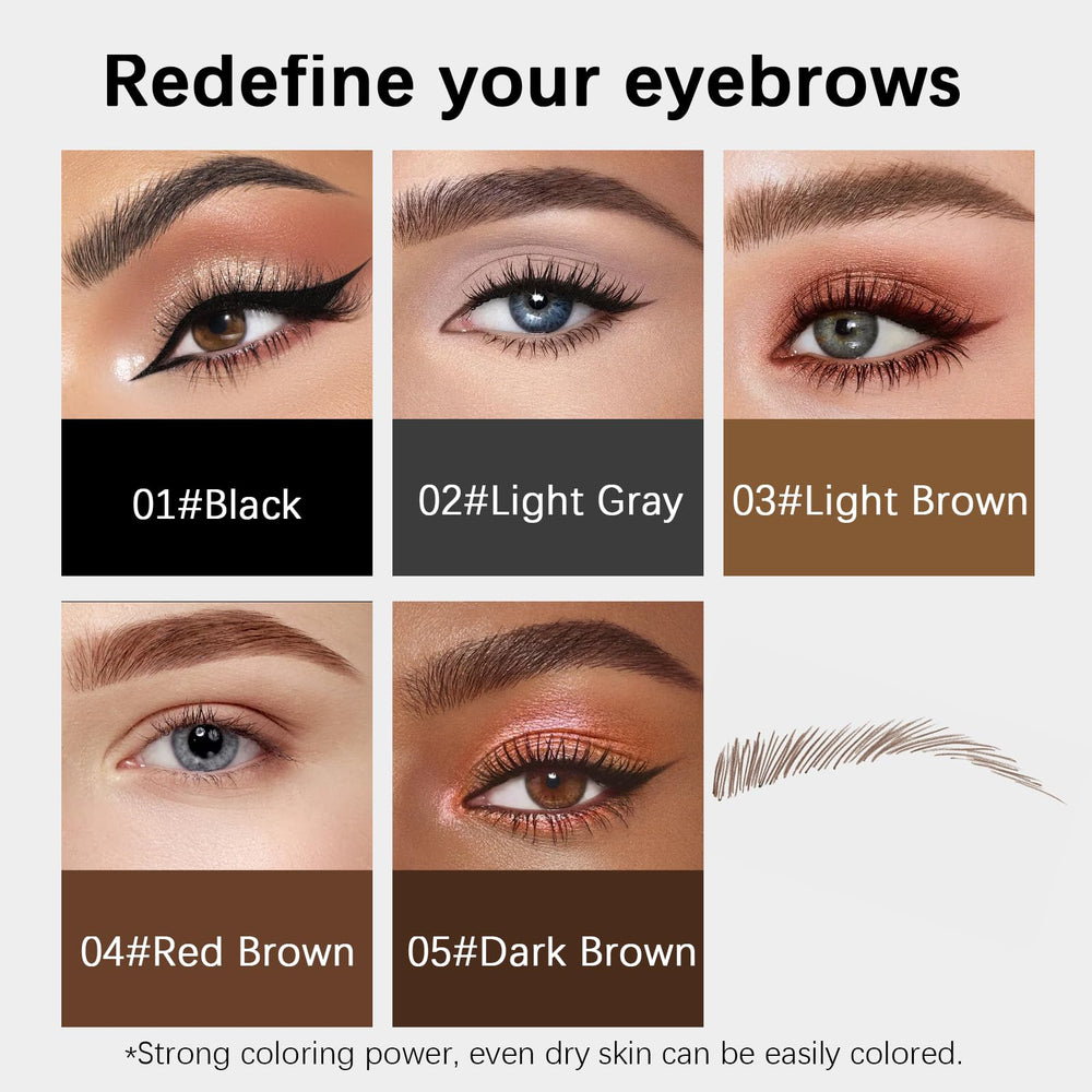 MAVENI micro-stroke demo on skin fills gaps for realistic brows