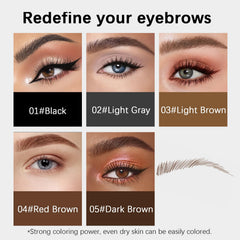 MAVENI micro-stroke demo on skin fills gaps for realistic brows