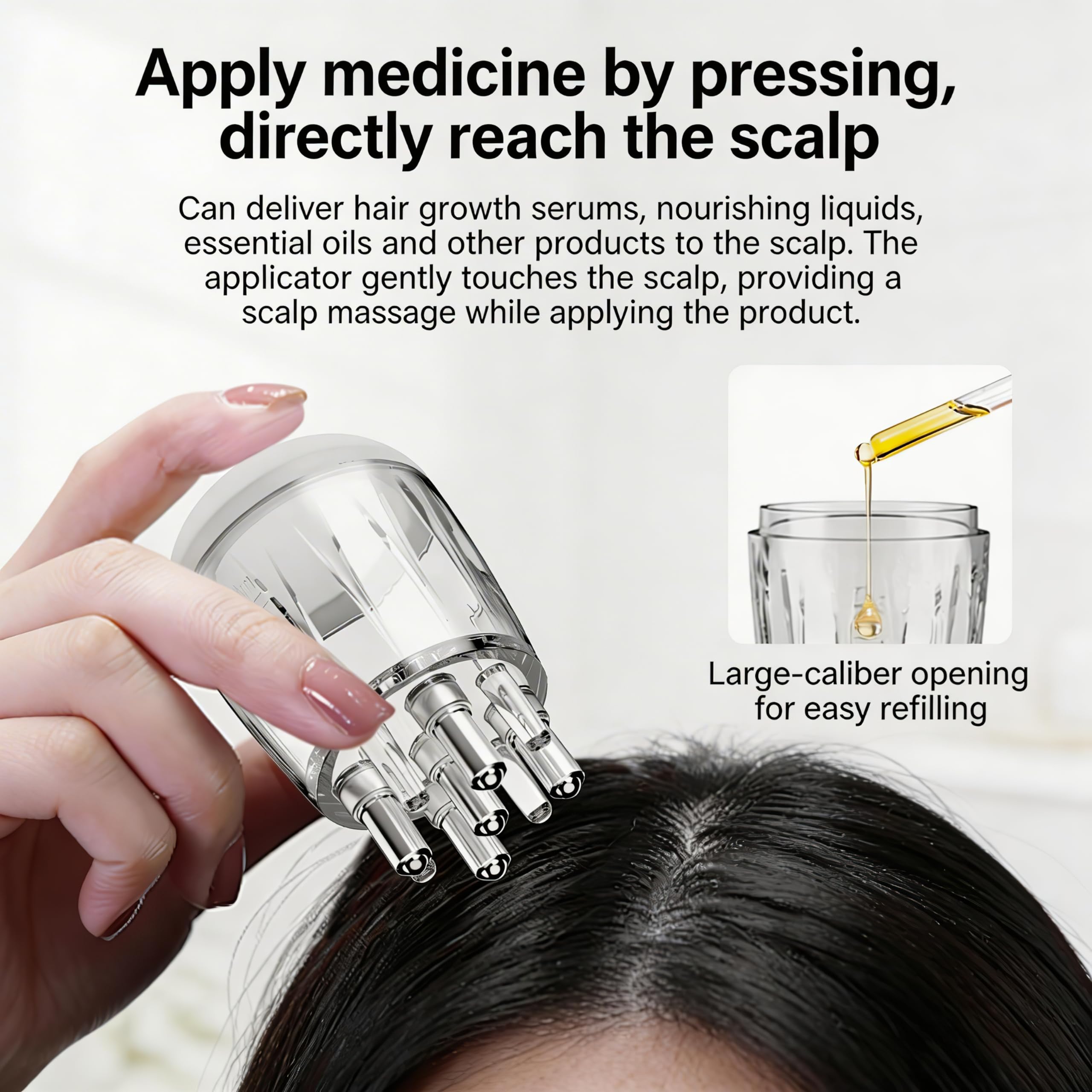 Mavsigak clear 3ml measurement scale visible for accurate dosing benefit