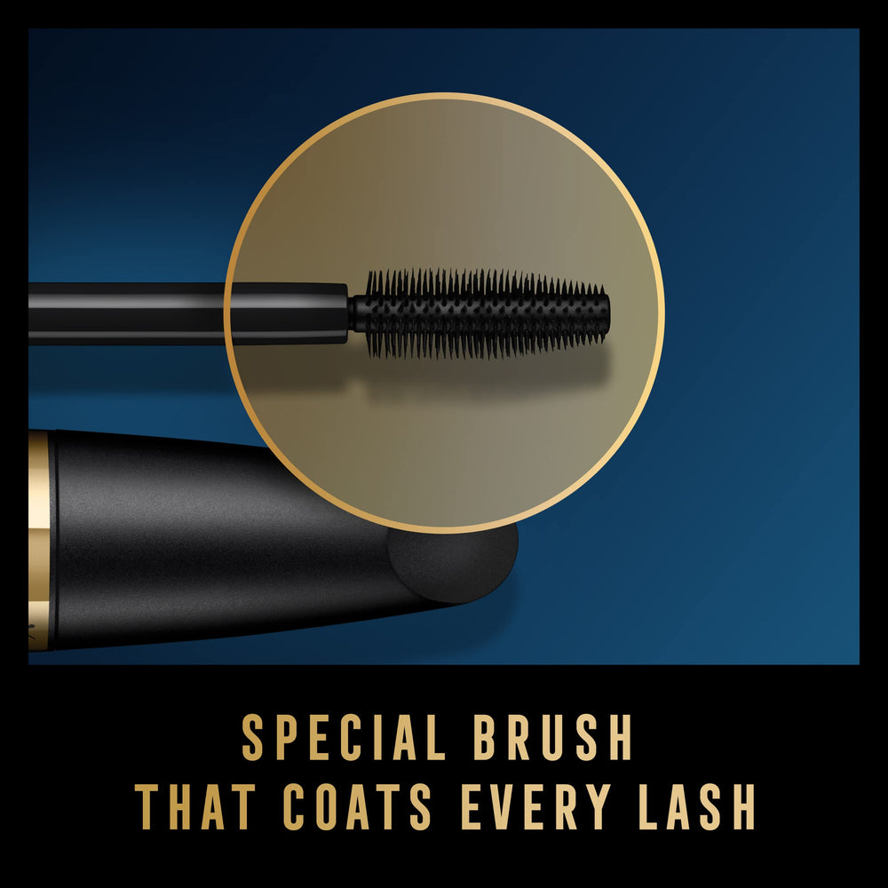 Max Factor mascara in a makeup bag lifestyle scene ready for everyday use