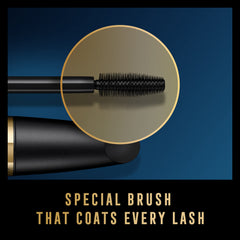 Max Factor mascara in a makeup bag lifestyle scene ready for everyday use