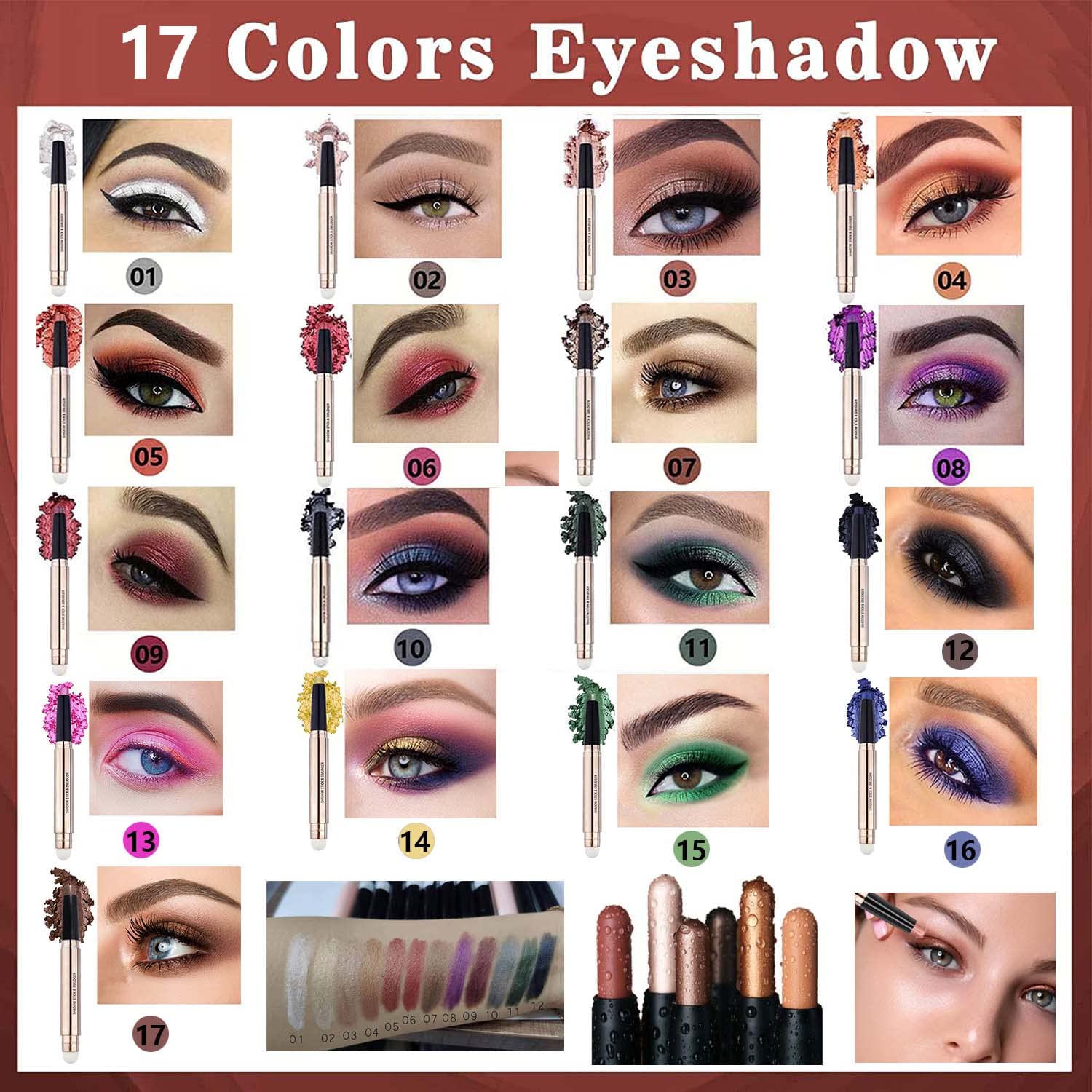 MAY FOLTREN evening makeup look showing luminous pink highlight