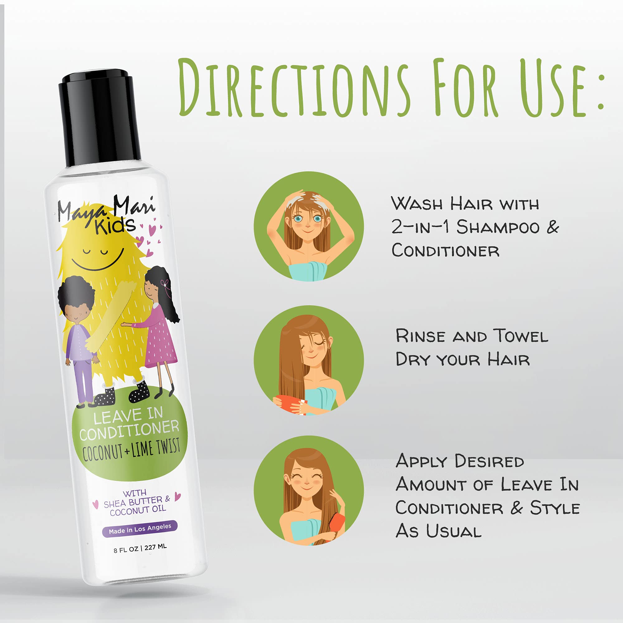 MAYA MARI ingredient illustration with botanical oils, nourishing formula benefit