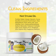 MAYA MARI jar next to common items showing 12 oz size for family use