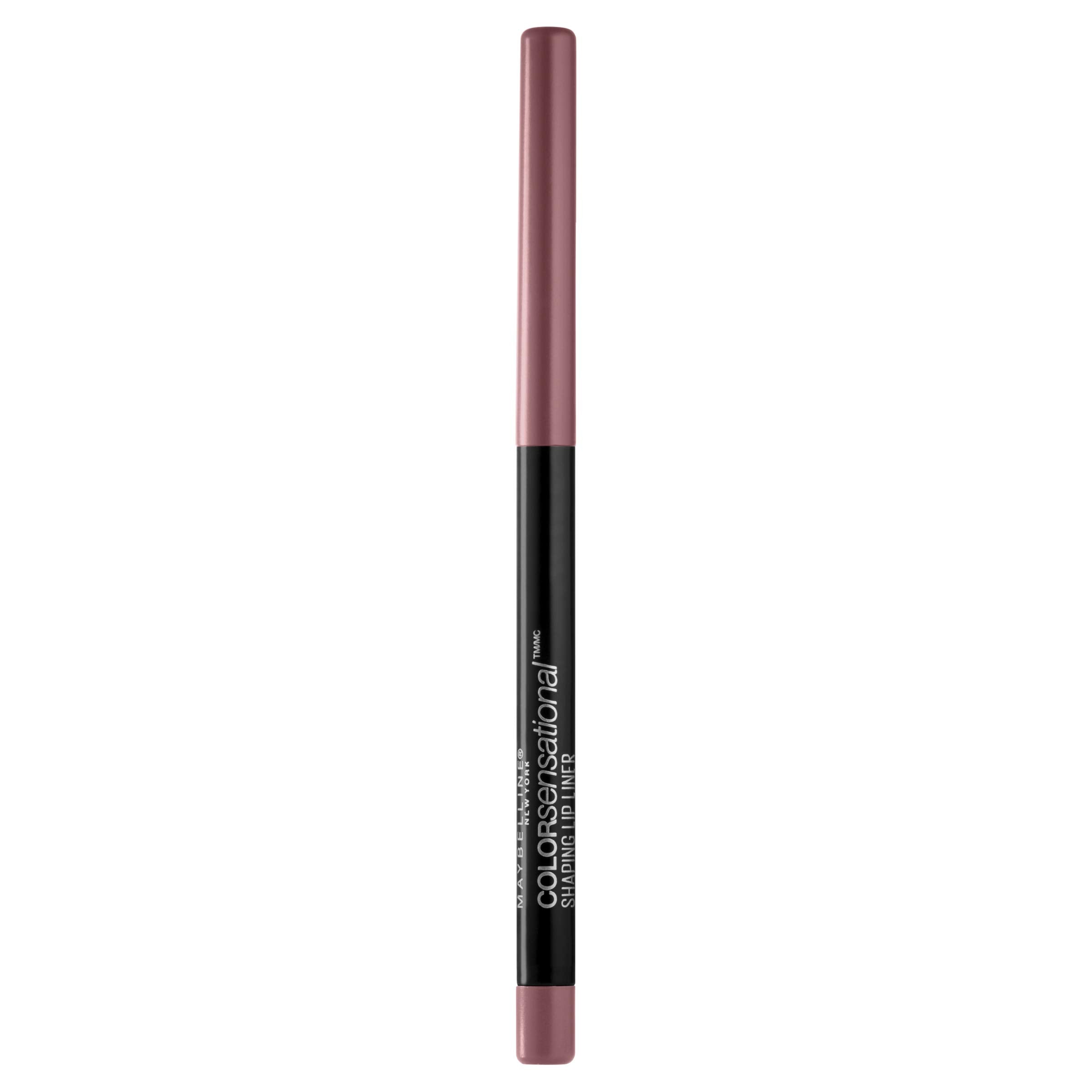 Maybelline Almond Rose built-in sharpener detail for on-the-go convenience