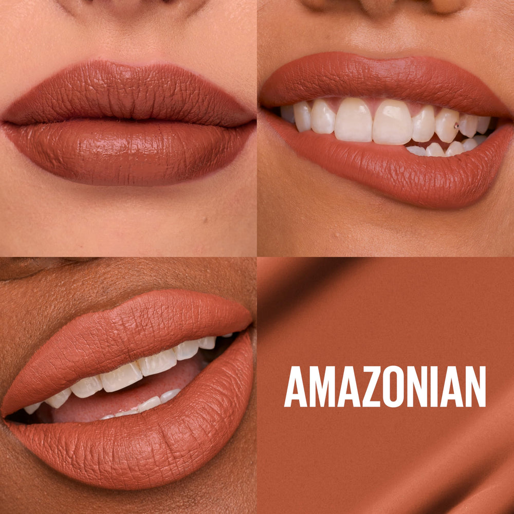 MAYBELLINE arrow applicator close-up for precise, even lipstick application