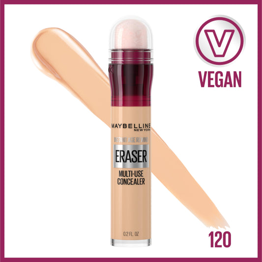 Maybelline sponge applicator close-up for precise, mess-free application benefit