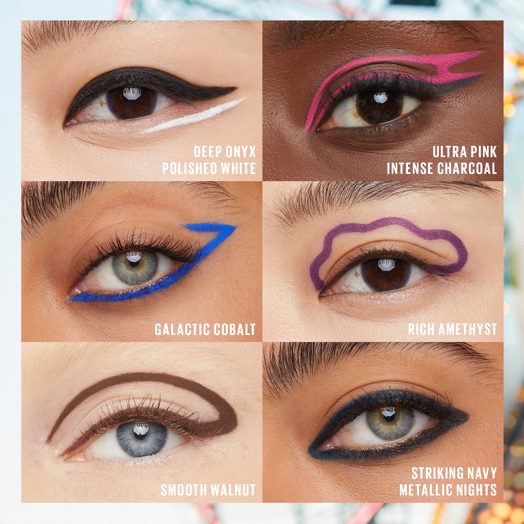 Maybelline Arctic Skies in makeup setup lifestyle image showing versatile color for looks
