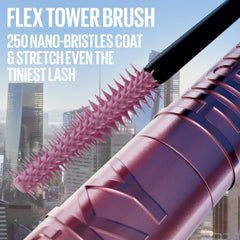 Maybelline before and after lashes comparison showing visible lengthening benefit