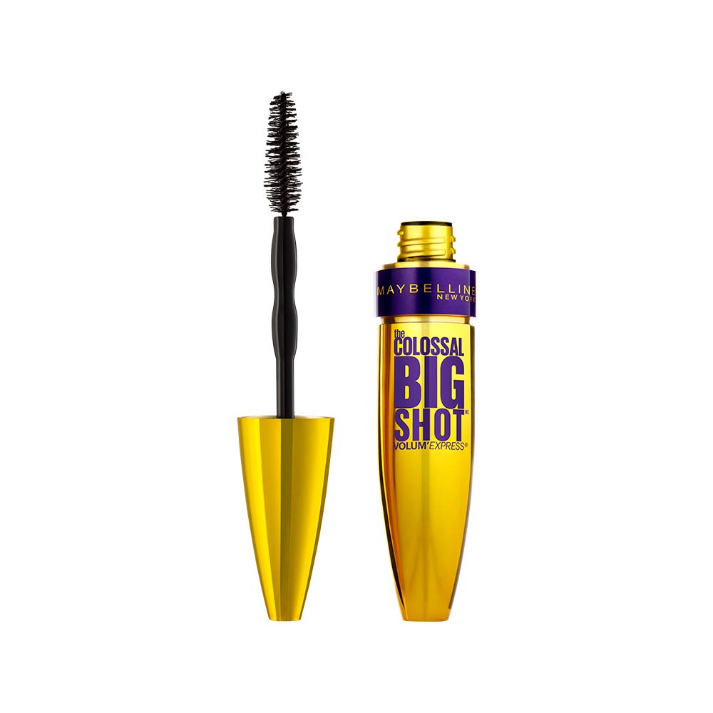 MAYBELLINE Big Shot brush close-up demonstrating lash reach benefit