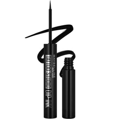 MAYBELLINE front packaging showing Black Track and product benefit long wear