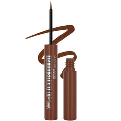 maybelline bottle front brown expression shows precise packaging and longwear benefit