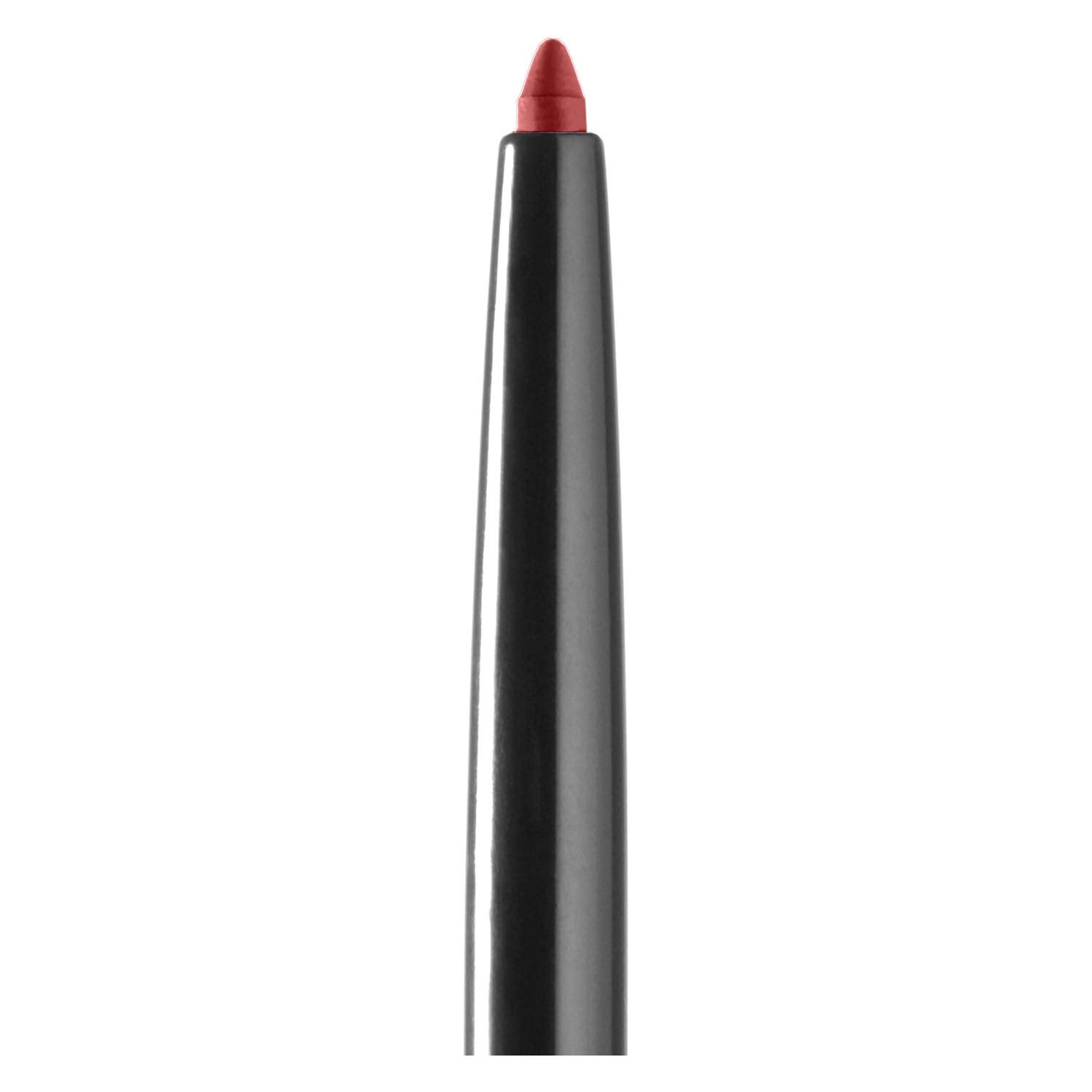 Maybelline brick red liner in use on lips for crisp edges and no feathering