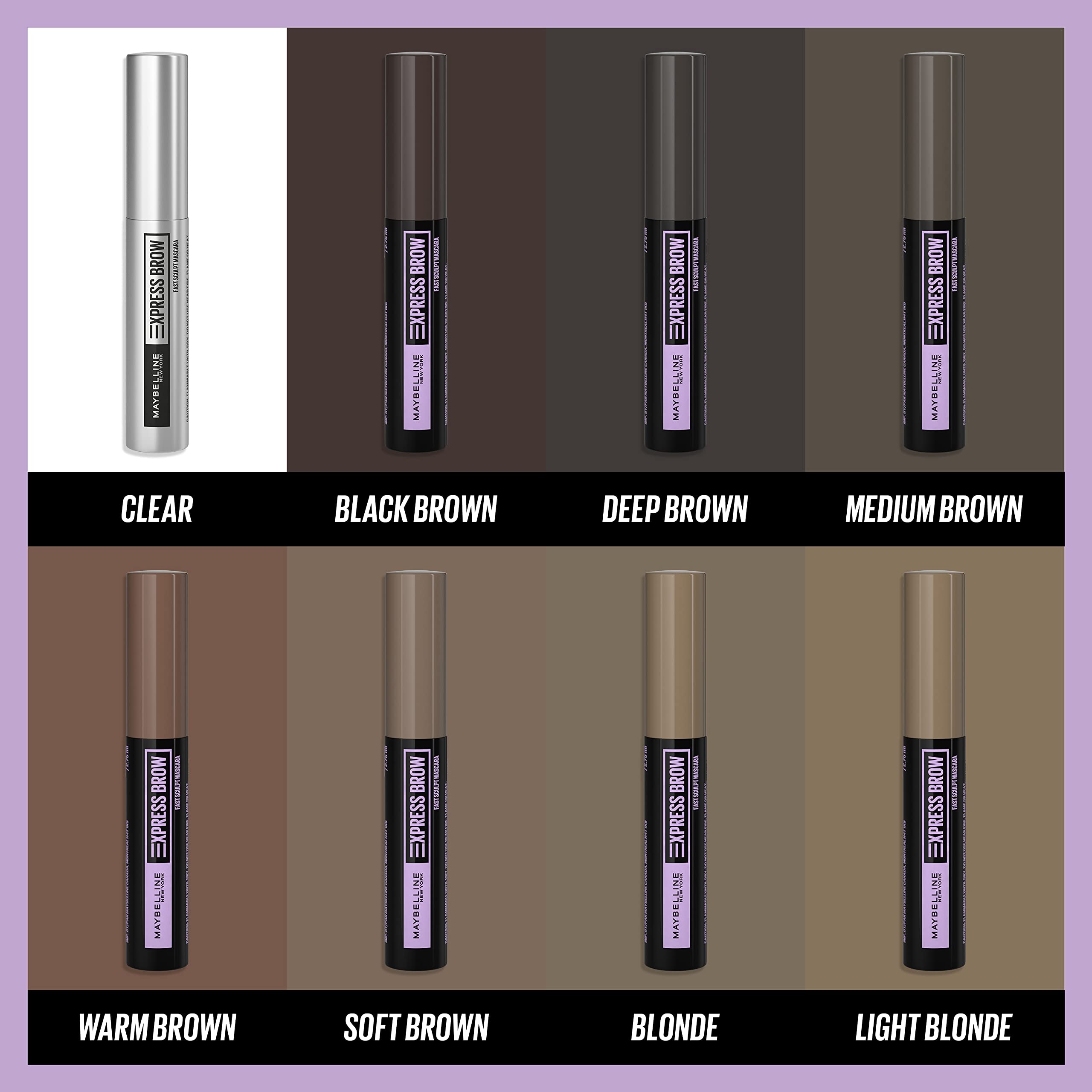 Maybelline Brow Fast Sculpt applied on commute scene for fast on-the-go grooming