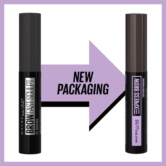 Maybelline Brow Fast Sculpt mini brush close-up for precise grooming