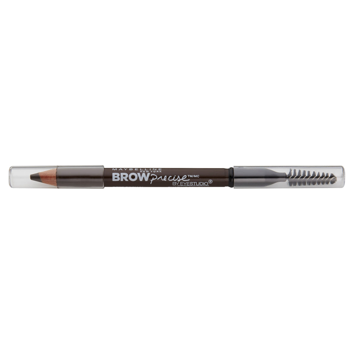 Maybelline Brow Precise front view showing pencil and spoolie for precise shaping