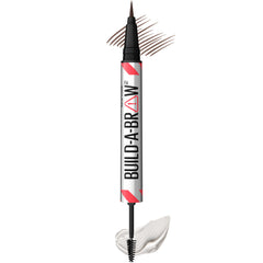 Maybelline Build-A-Brow front packaging showing product and shade for easy choice