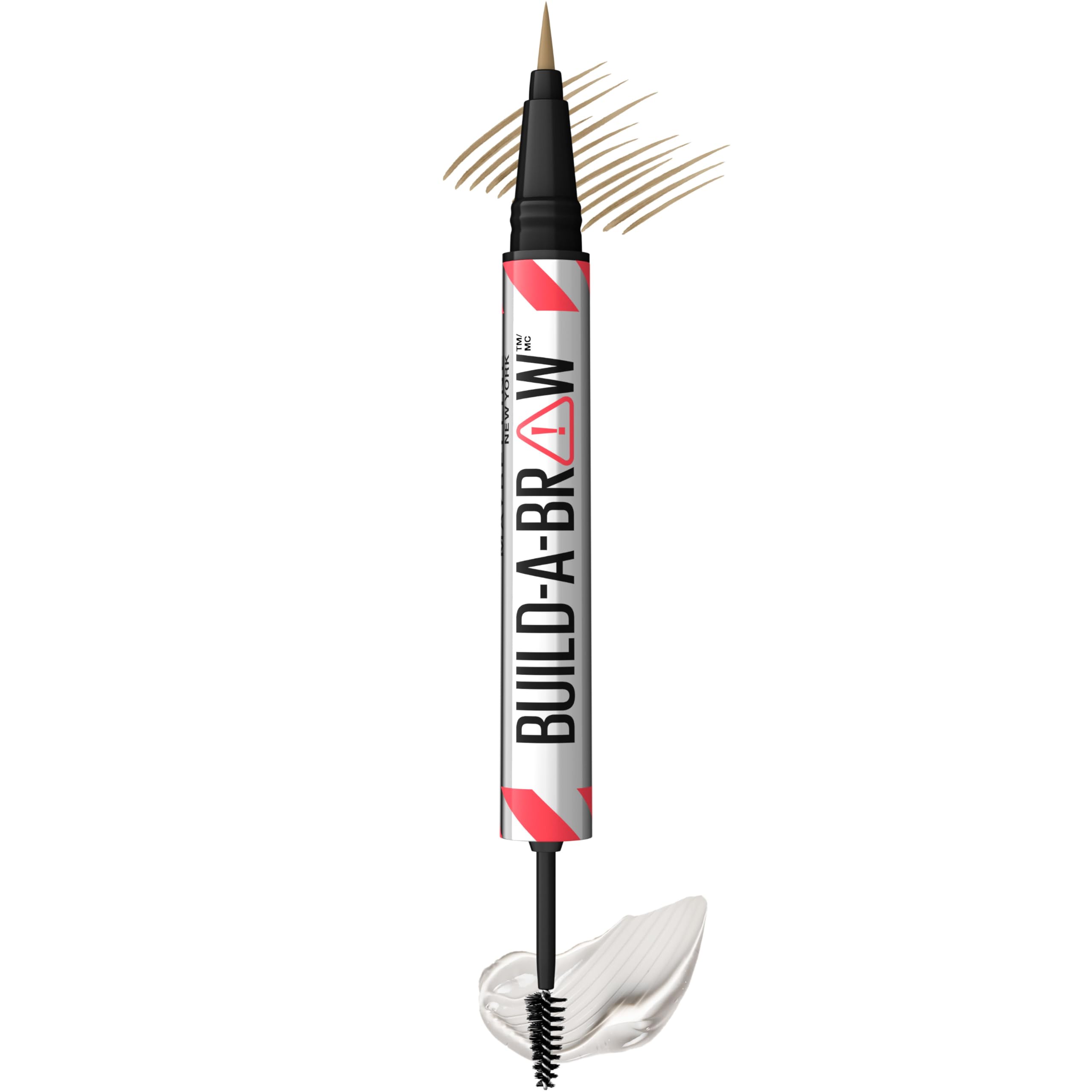 MAYBELLINE front packaging showing Build-A-Brow for quick fuller brows