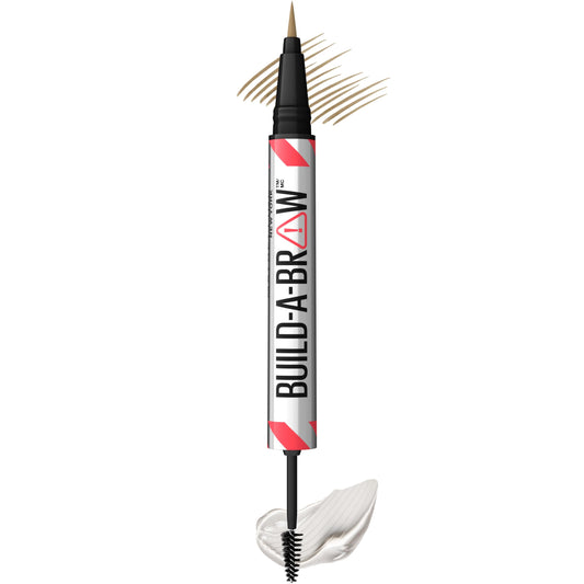 MAYBELLINE front packaging showing Build-A-Brow for quick fuller brows