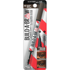 MAYBELLINE shade chart with six tones to match various brow colors