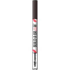Maybelline Build-A-Brow flat-lay demonstrating two-in-one pen and sealing gel convenience