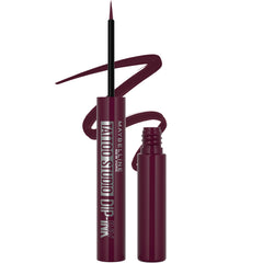 MAYBELLINE front packaging showing Burgundy Boost and pen silhouette for easy selection
