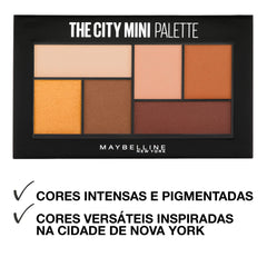 Maybelline close-up of pan texture showing creamy formula and blendability
