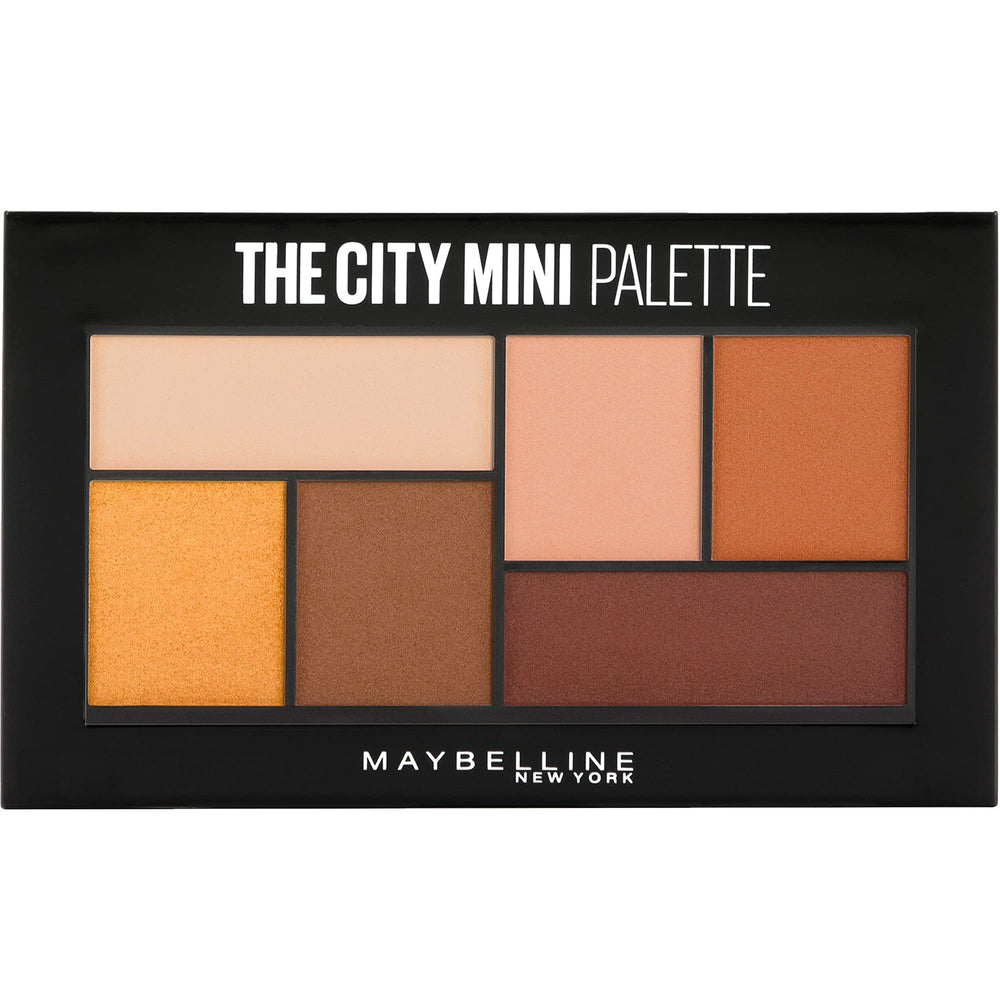 Maybelline front packaging of Hi-Rise Sunset showing brand and easy portability