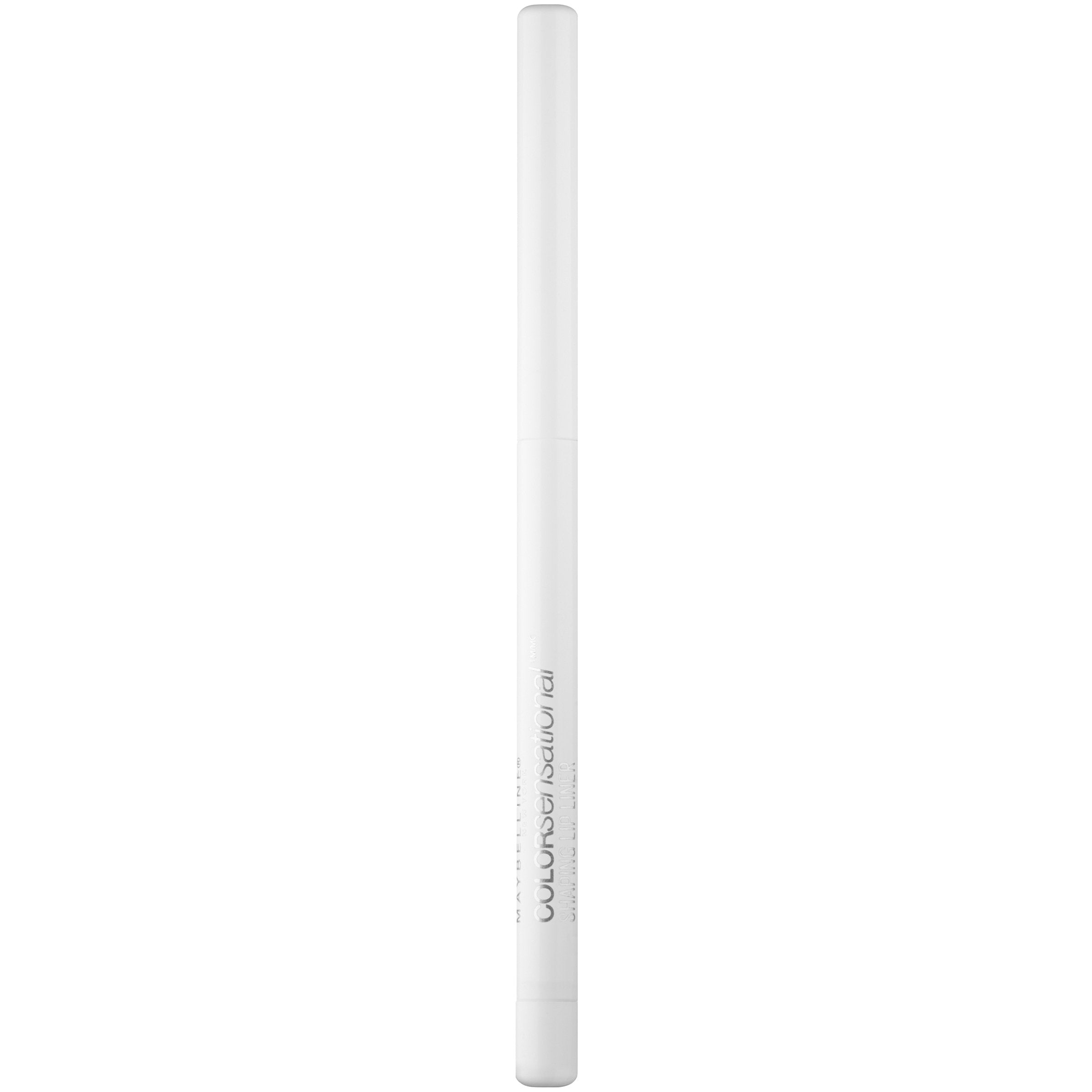 MAYBELLINE clear lip liner close-up of tip demonstrating creamy, smudge-resistant texture