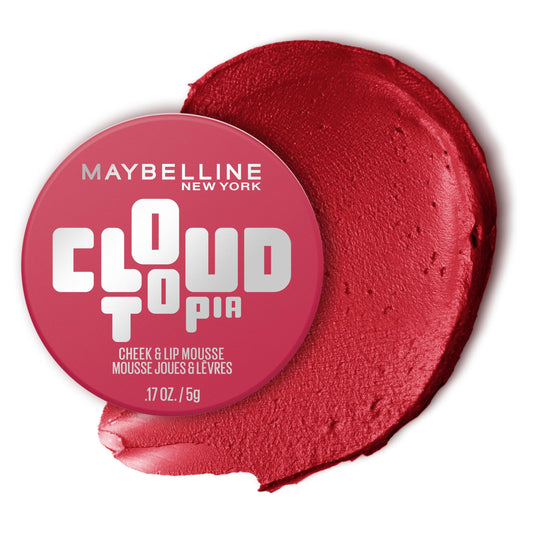 Maybelline Cloudtopia front packaging showing shade and compact design benefit