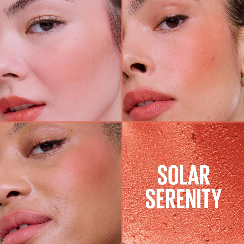 Maybelline Cloudtopia open mousse texture close-up demonstrating weightless blendability