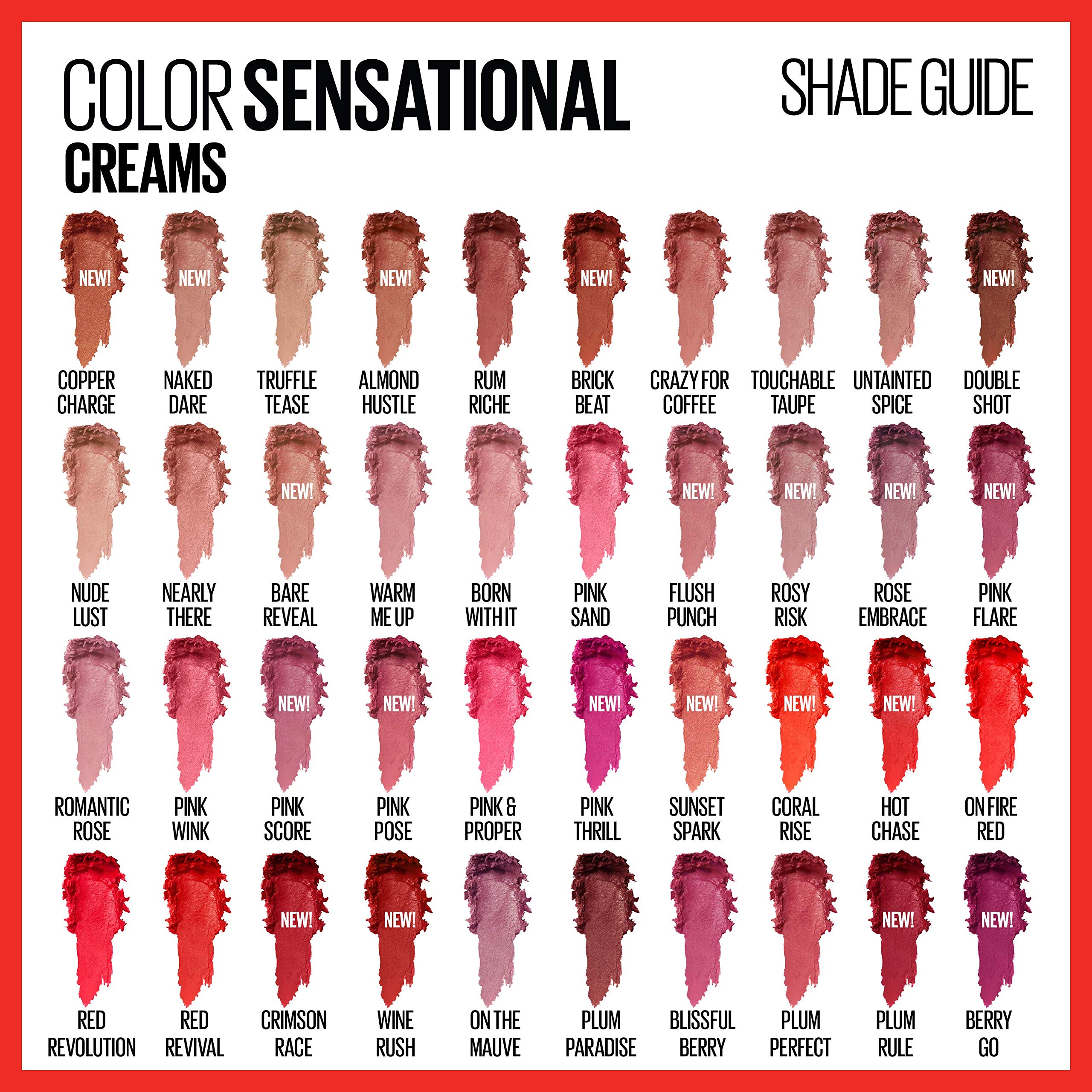 Maybelline lipstick held in hand to show true size and travel-friendly scale