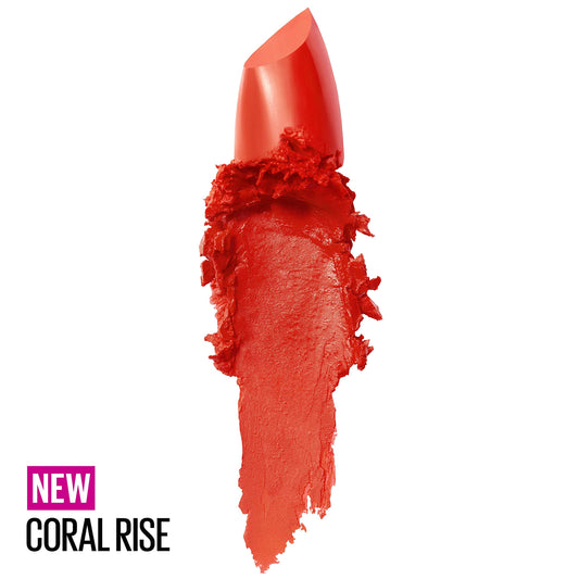 Maybelline open bullet close-up showing smooth creamy texture and glide