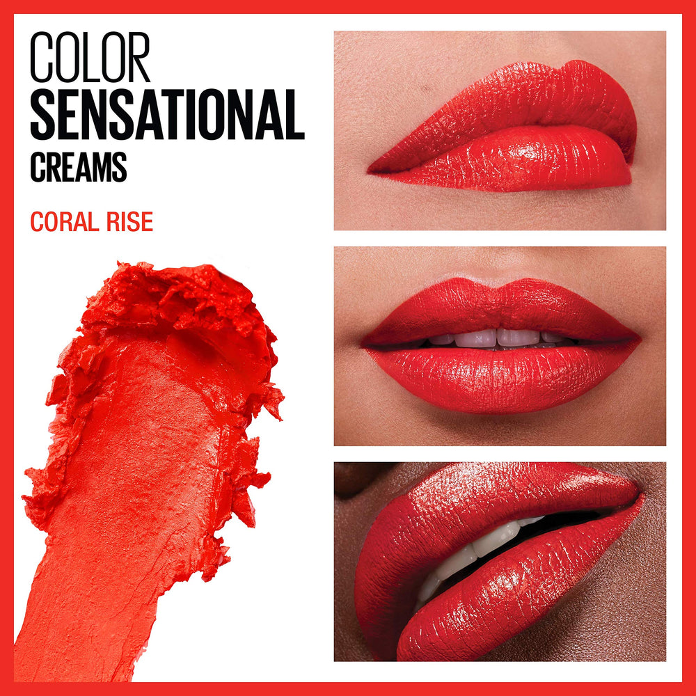 Maybelline swatches of nude pink red plum offering shade selection benefit