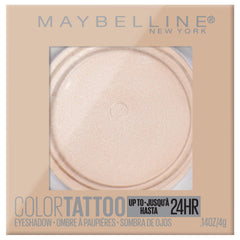 MAYBELLINE front-facing pot showing compact packaging and quick-access benefit