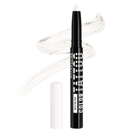 MAYBELLINE front packaging showing product and shade for clear identification and convenience